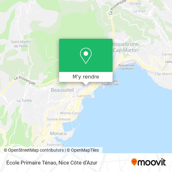 École Primaire Ténao plan