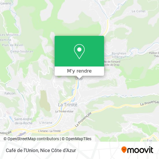 Café de l'Union plan