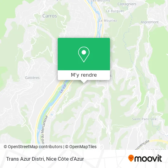 Trans Azur Distri plan