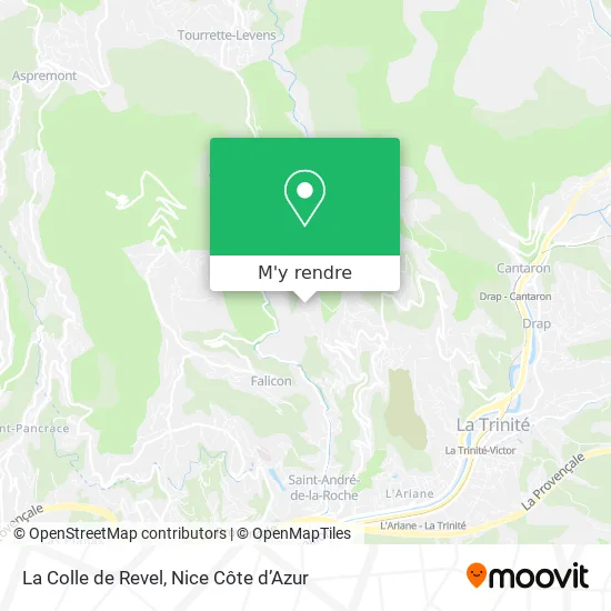 La Colle de Revel plan