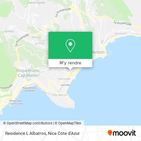 Residence L Albatros plan