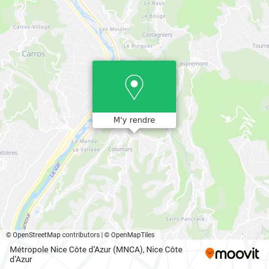 Métropole Nice Côte d’Azur (MNCA) plan