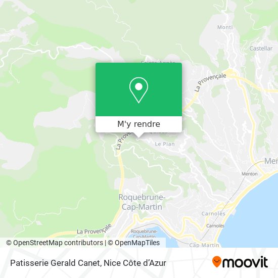 Patisserie Gerald Canet plan