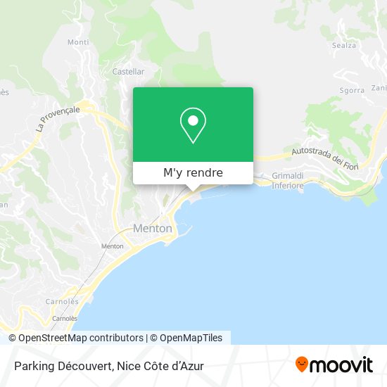 Parking Découvert plan