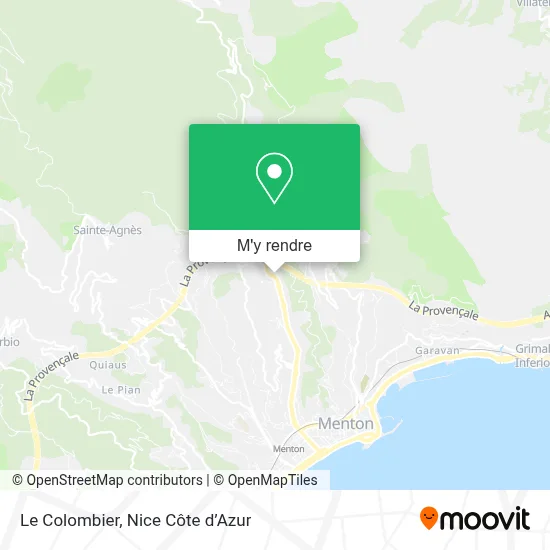 Le Colombier plan