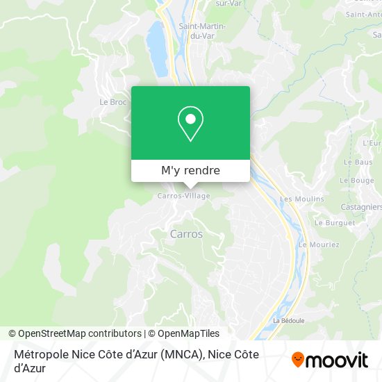 Métropole Nice Côte d’Azur (MNCA) plan