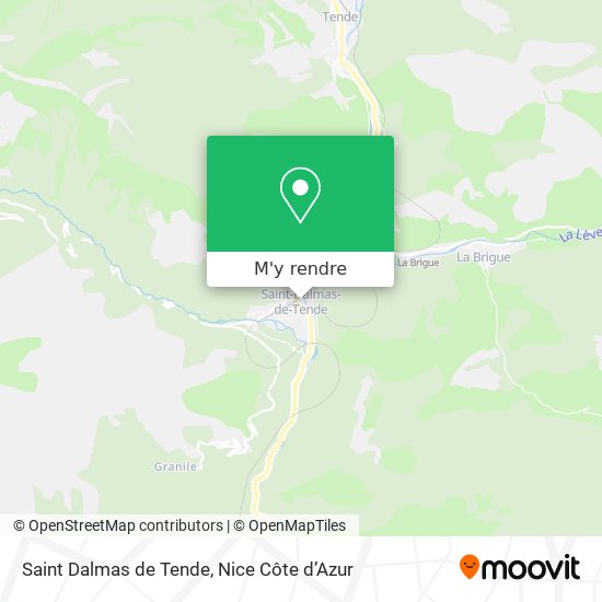 Saint Dalmas de Tende plan