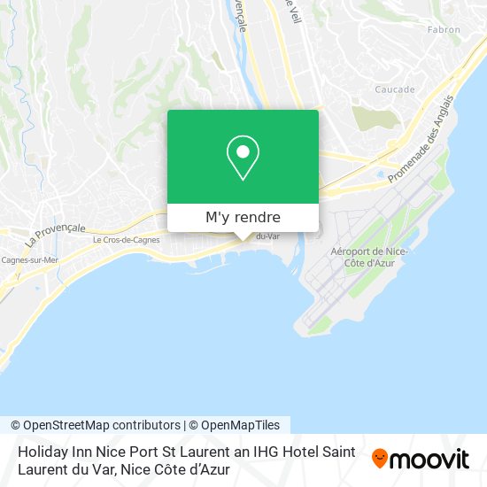 Holiday Inn Nice Port St Laurent an IHG Hotel Saint Laurent du Var plan