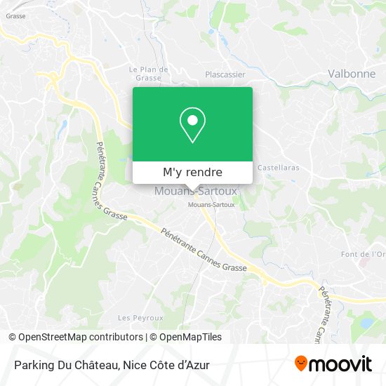 Parking Du Château plan