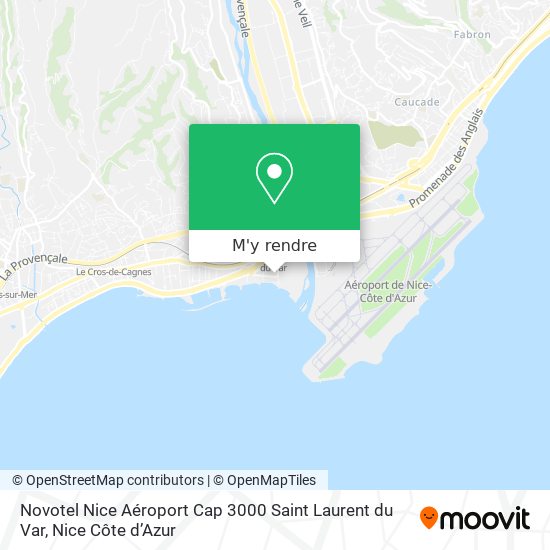 Novotel Nice Aéroport Cap 3000 Saint Laurent du Var plan