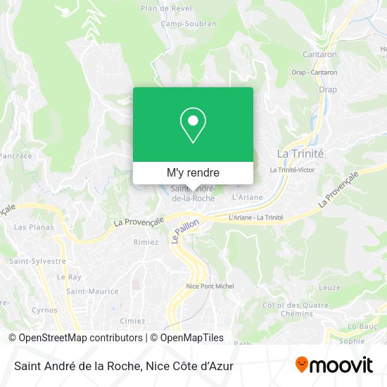 Saint André de la Roche plan