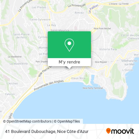 41 Boulevard Dubouchage plan