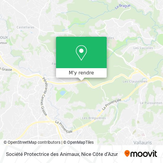 Société Protectrice des Animaux plan