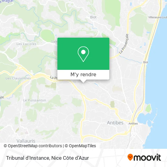 Tribunal d'Instance plan