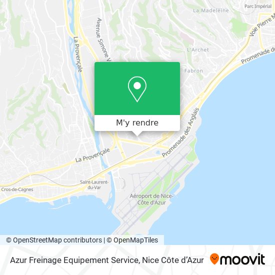 Azur Freinage Equipement Service plan