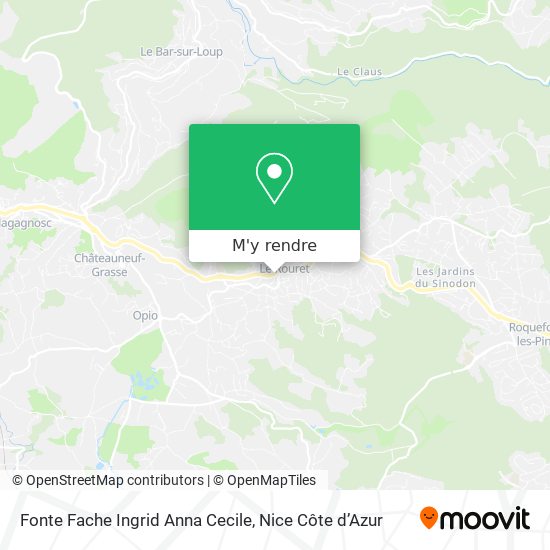 Fonte Fache Ingrid Anna Cecile plan