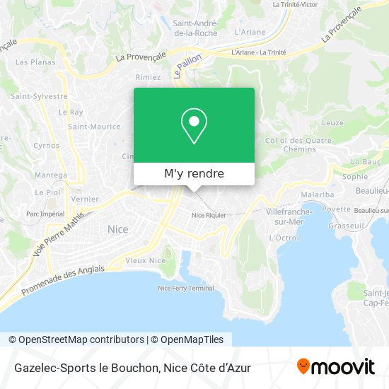 Gazelec-Sports le Bouchon plan