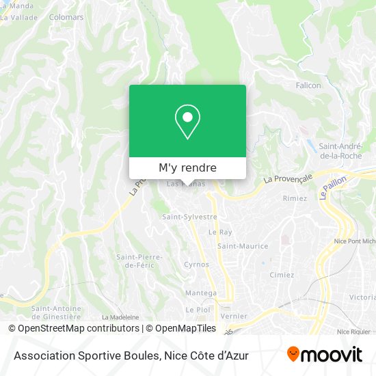 Association Sportive Boules plan