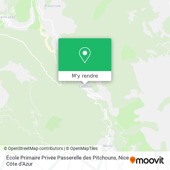École Primaire Privée Passerelle des Pitchouns plan