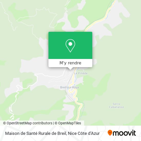 Maison de Santé Rurale de Breil plan