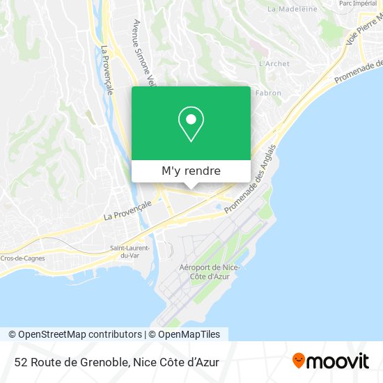 52 Route de Grenoble plan