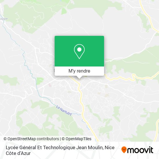 Lycée Général Et Technologique Jean Moulin plan