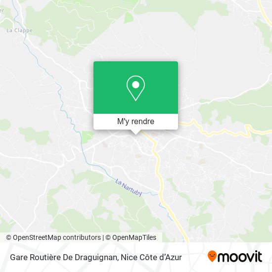 Gare Routière De Draguignan plan