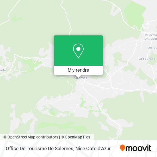Office De Tourisme De Salernes plan