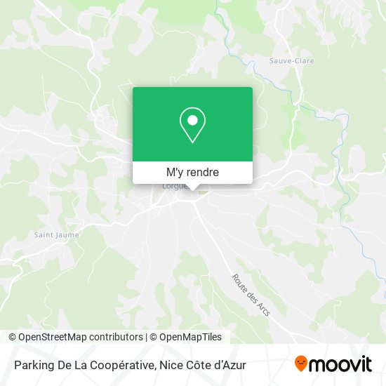 Parking De La Coopérative plan