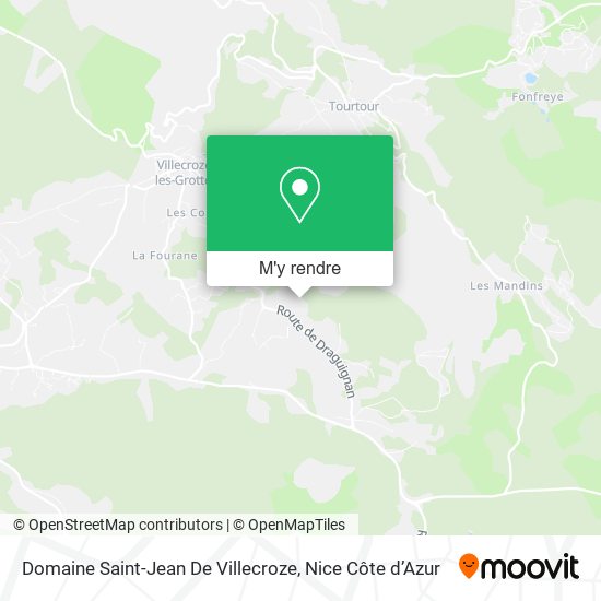 Domaine Saint-Jean De Villecroze plan