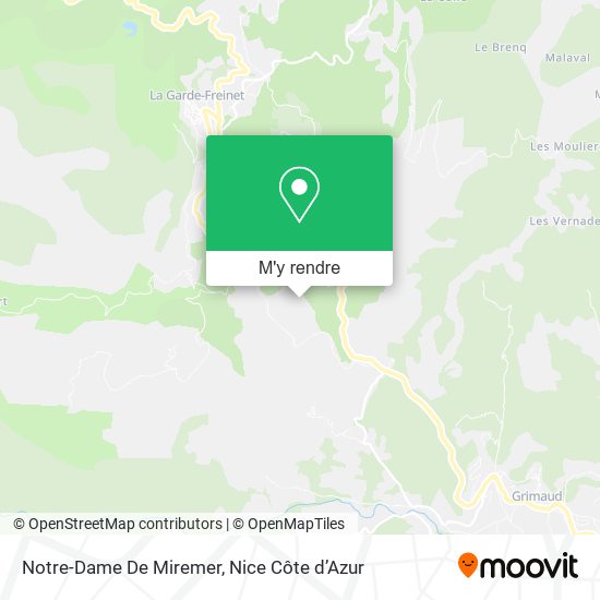 Notre-Dame De Miremer plan