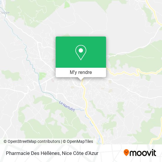 Pharmacie Des Hèllènes plan