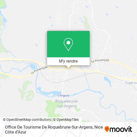 Office De Tourisme De Roquebrune-Sur-Argens plan
