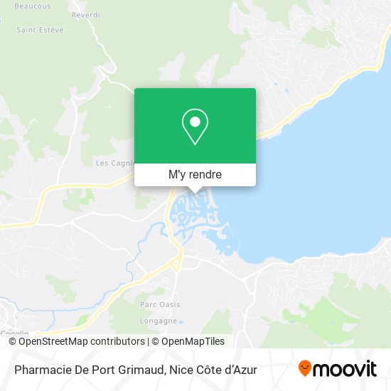 Pharmacie De Port Grimaud plan