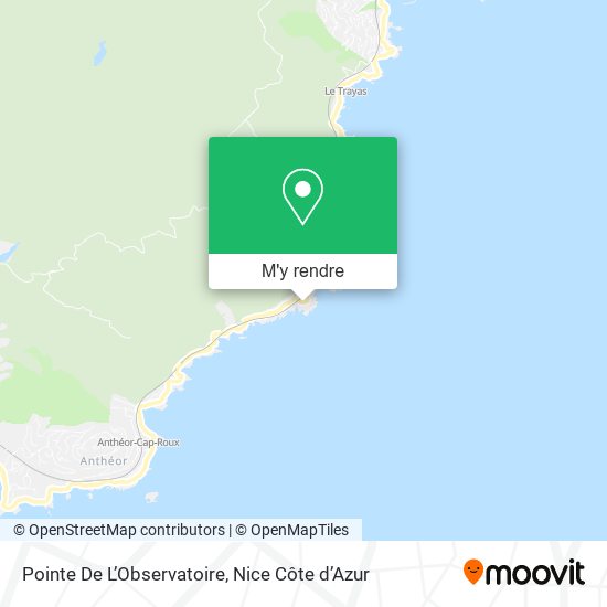 Pointe De L’Observatoire plan