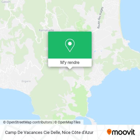 Camp De Vacances Cie Delle plan