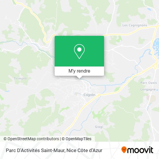 Parc D'Activités Saint-Maur plan