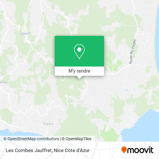 Les Combes Jauffret plan