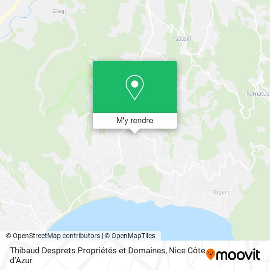 Thibaud Desprets Propriétés et Domaines plan