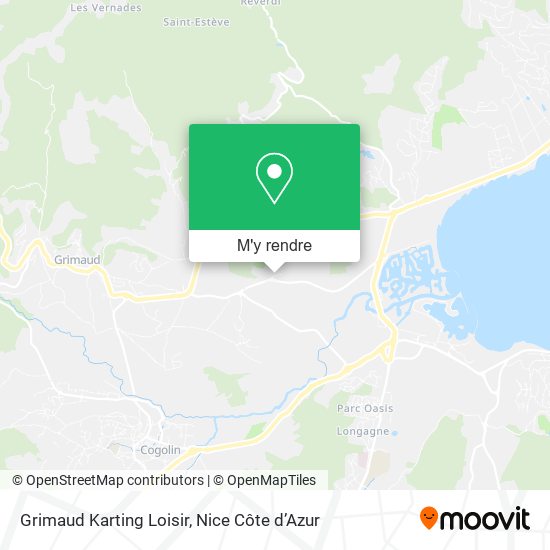 Grimaud Karting Loisir plan