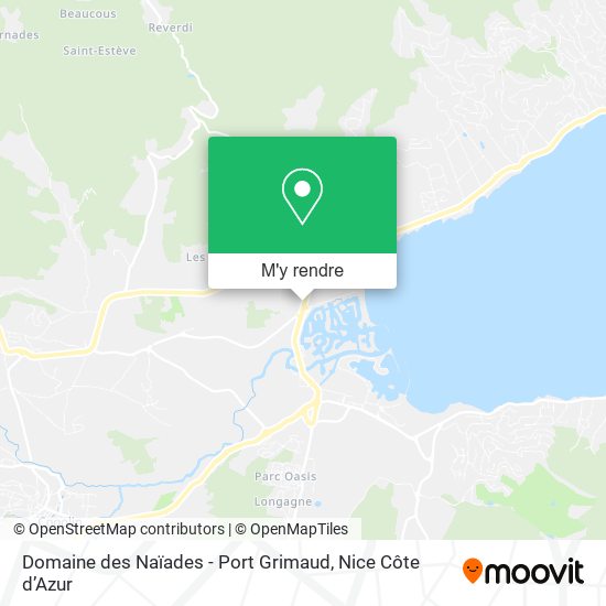 Domaine des Naïades - Port Grimaud plan