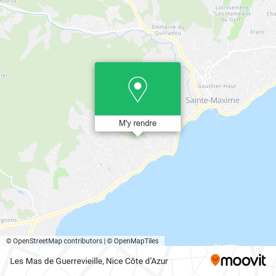 Les Mas de Guerrevieille plan