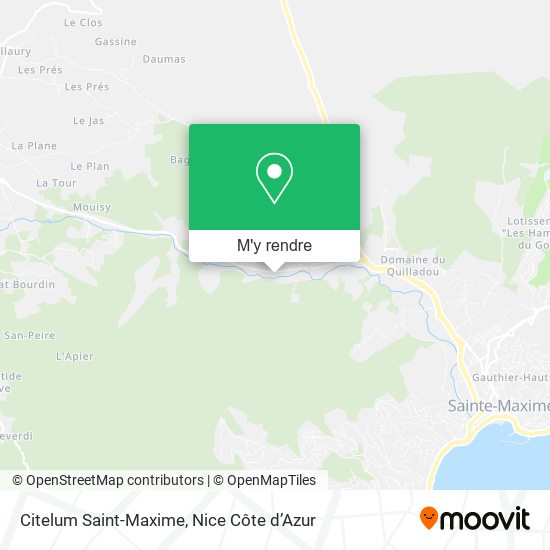 Citelum Saint-Maxime plan