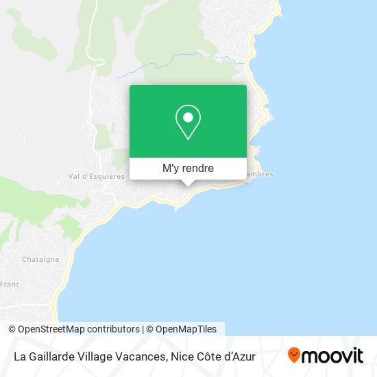 La Gaillarde Village Vacances plan