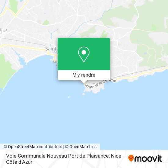 Voie Communale Nouveau Port de Plaisance plan