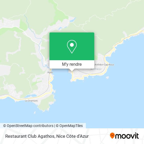 Restaurant Club Agathos plan