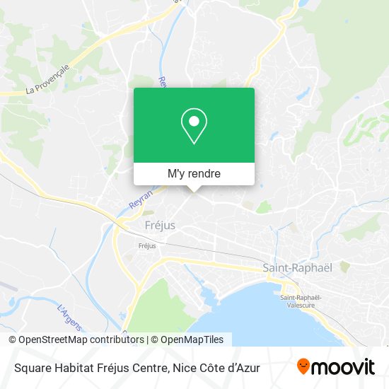 Square Habitat Fréjus Centre plan