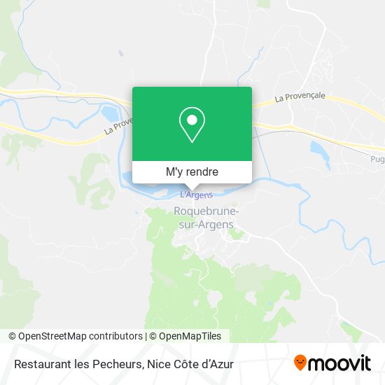 Restaurant les Pecheurs plan