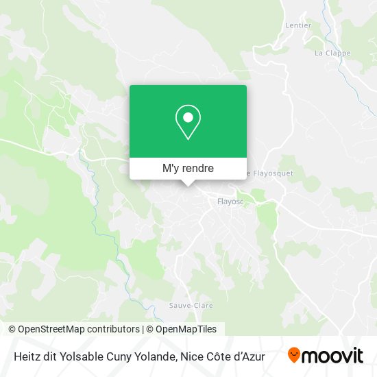 Heitz dit Yolsable Cuny Yolande plan