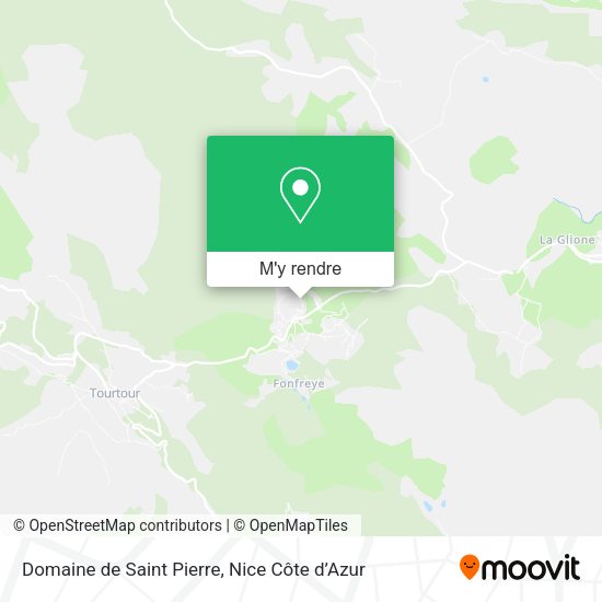 Domaine de Saint Pierre plan